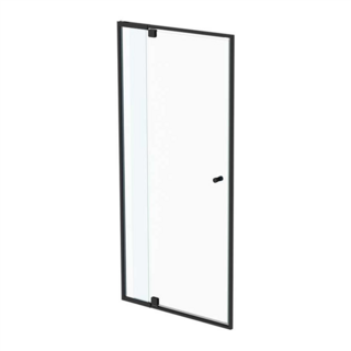 Trilo-INLINE ADJ DOOR- 1950Hx900W- BLK adjustable: 872-990mm