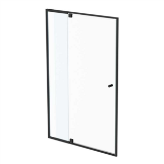 Trilo-INLINE ADJ DOOR-1950Hx1200W- BLK adjustable: 1072-1230mm
