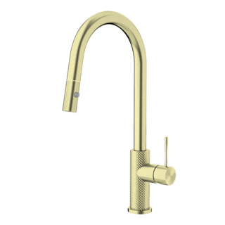 OPAL PULL OUT SINK MIXER Brushed Gold