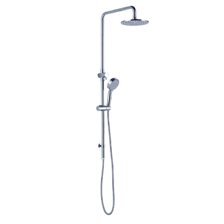 DOLCE ROUND SHOWER SET Chrome (Top Water Inlet)