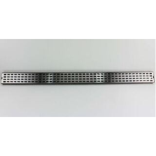 900MM STAINLESS STEEL LINEAR FLOOR WASTE CHANNEL GRATE SHOWER WASTELength: 1000mm