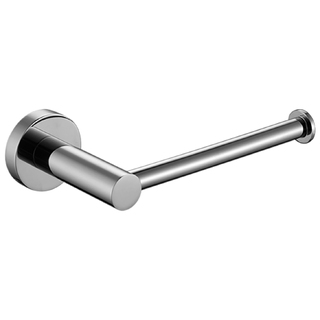 CHROME ROUND TOILET PAPER HOLDER