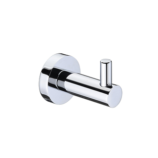 CHROME ROUND ROBE OR TOWEL HOOK