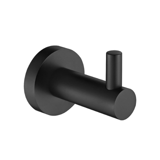 MATTE BLACK ROUND ROBE OR TOWEL HOOK