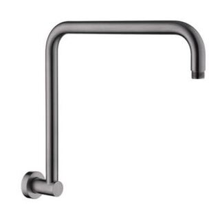 MATTE BLACK RISER DESIGN WALL SHOWER ARM