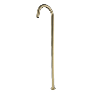 BRUSHED GOLD FREE STANDING FLOOR SPOUT
