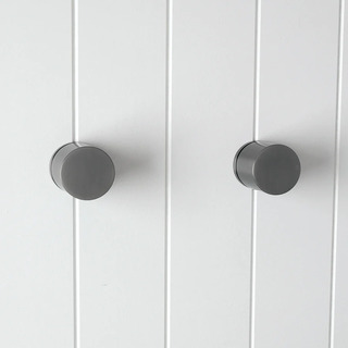 GUNMETAL DOUBLE ROUND DESIGN WALL MIXER