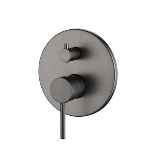 GUNMETAL ROUND DESIGN WALL MIXER - DIVER