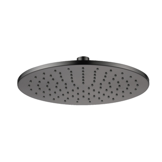 GUNMETAL ROUND DESIGN SHOWER HEAD 250mm