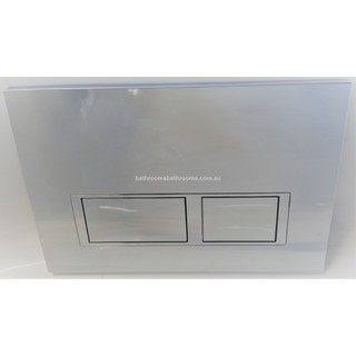 ChromeSquare Mechanical Flush Panel for In Wall Cistern