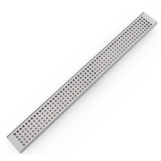 800mm Stainless Steel Linear Floor Waste Channel Grate Shower Waste Square Hole