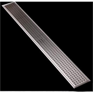1800mm/1500mm Stainless Steel Linear Floor Channel Grate Square Hole Shower Waste