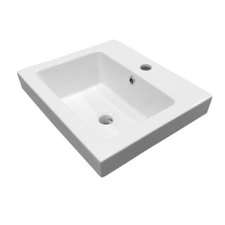 Basin Half Insert Above Counter Drop In Cube Basin 450x390x175 (65mm above bench)