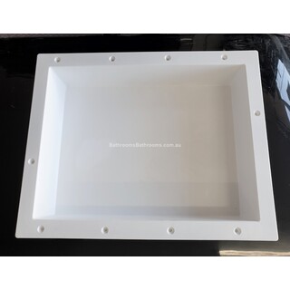 Tile Over Shower Wall Niche 356 x 407mm Waterproof Fibre Composite Ready To Tile