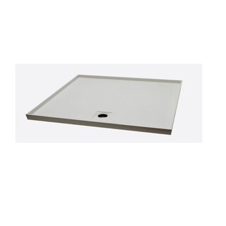 Waterproofing Shower Tile Over Tray 1200*900mm Leak Prevention Base Centre Rear Outlet Tray NO WASTE