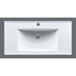 Ceramic Vanity Top Only Integrated Basin Bowl 1 or 3 Tap Hole 1200x450x20mm