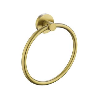 Tiara Series Towel Ring Brushed Gold