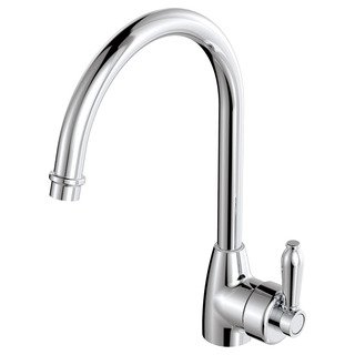 ELEANOR Gooseneck Kitchen Mixer Chrome LF 