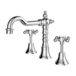LILLIAN Shepherds Crook Basin Set Chrome LF 