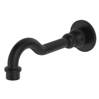 LILLIAN Wall Basin/Bath Outlet Matte Black LF 