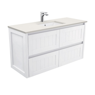 Sarah Roman Sand Undermount 1200 Hampton Wall-Hung Vanity