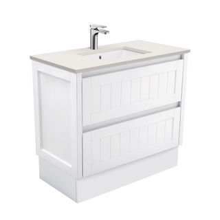 Sarah Roman Sand Undermount 900 Hampton Vanity on Kick