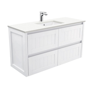 Sarah Crystal Pure Undermount 1200 Hampton Wall-Hung Vanity