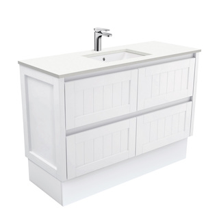 Sarah Crystal Pure Undermount 1200 Hampton Vanity on Kick