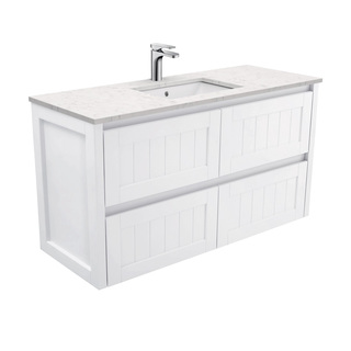 Sarah Bianco Marble Undermount 1200 Hampton Wall-Hung Vanity