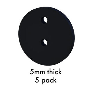 NORSK - 5mm packer - Black - 5pk