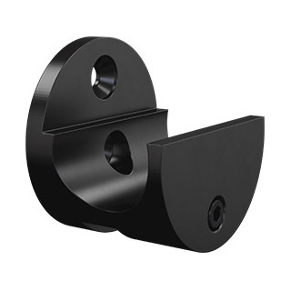 NORSK Wall Mount Rail Clamp - BLACK