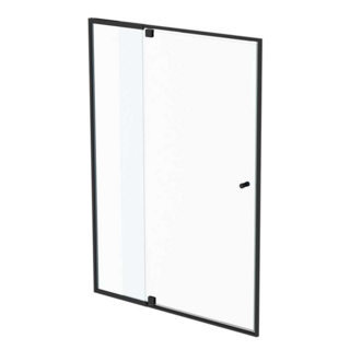 Trilo-INLINE ADJ DOOR-1950Hx1350W- BLK adjustable: 1212-1370mm