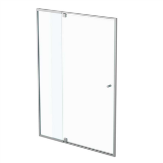 Trilo-INLINE ADJ DOOR-1950Hx1350W SILV adjustable: 1212-1370mm