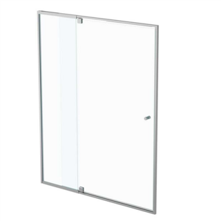 Trilo-INLINE ADJ DOOR-1950Hx1500W SILV adjustable: 1405-1550mm