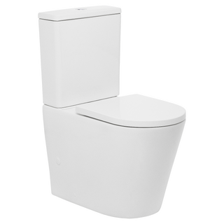 Venezia Comfort Tornado Flush To Wall Suite Comfort Height With Seat. 25Yr Warranty Johnson Suisse
