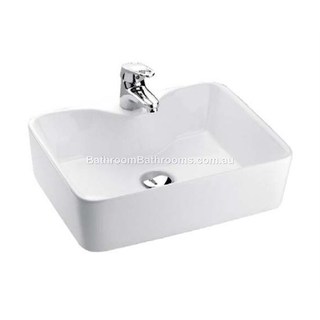 DISCONTINUED Bench Mount Vessel Basin 1 Tap Hole 480*370*130 Marbletrend Fresh 1TH Vessel
