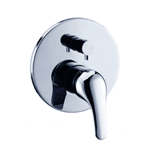 CLASSIC SHOWER MIXER WITH DIVERTER Chrome