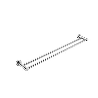 MECCA DOUBLE TOWEL RAIL 600MM Chrome