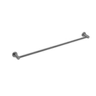 MECCA SINGLE TOWEL RAIL 800MM Gun Metal Grey