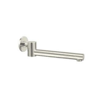 DOLCE WALL MOUNTED SWIVEL BATH SPOUT Brushed Nickel