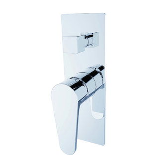 VICTOR SHOWER MIXER WITH DIVERTER Chrome