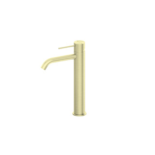 MECCA TALL BASIN MIXER Brushed Gold