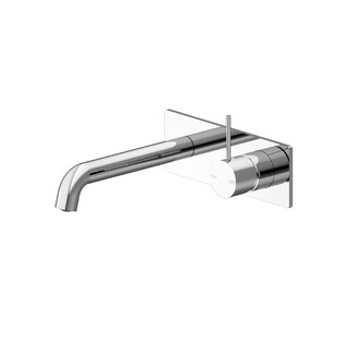 MECCA WALL BASIN MIXER HANDLE UP 230MM Chrome