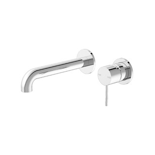 MECCA WALL BASIN MIXER 160MM ( SEPARATE BACK PLATE) Chrome