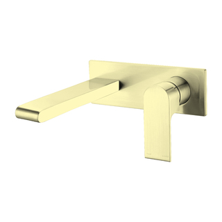 BIANCA WALL BASIN MIXER Brushed Gold