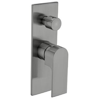 BIANCA SHOWER MIXER WITH DIVERTER Gun Metal Grey