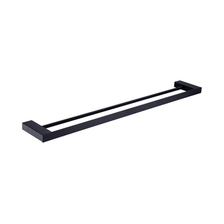 CELIA DOUBLE TOWEL RAIL 600MM Matte Black