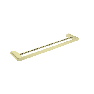 BIANCA DOUBLE TOWEL RAIL 600MM Brushed Gold