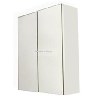 Mirror Cabinet Shaving Medicine Bathroom 600Wx750Hx150D NEW Wall Hung or In-wall Bevel Edge