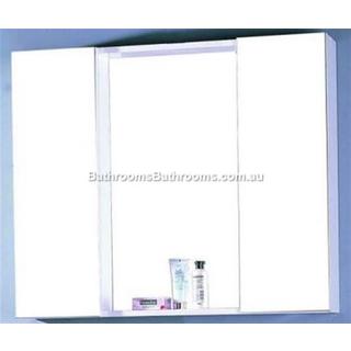 Mirror Cabinet Shaving Medicine Bathroom 900Wx750Hx150D NEW Wall Hung or In-wall Centre Shelf